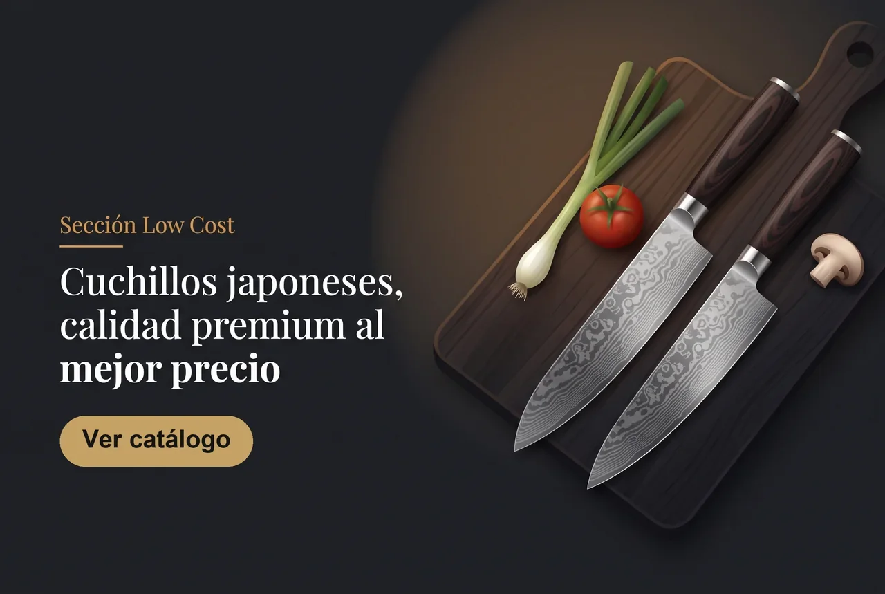 Sección Low Cost: cuchillos japoneses de calidad al mejor precio