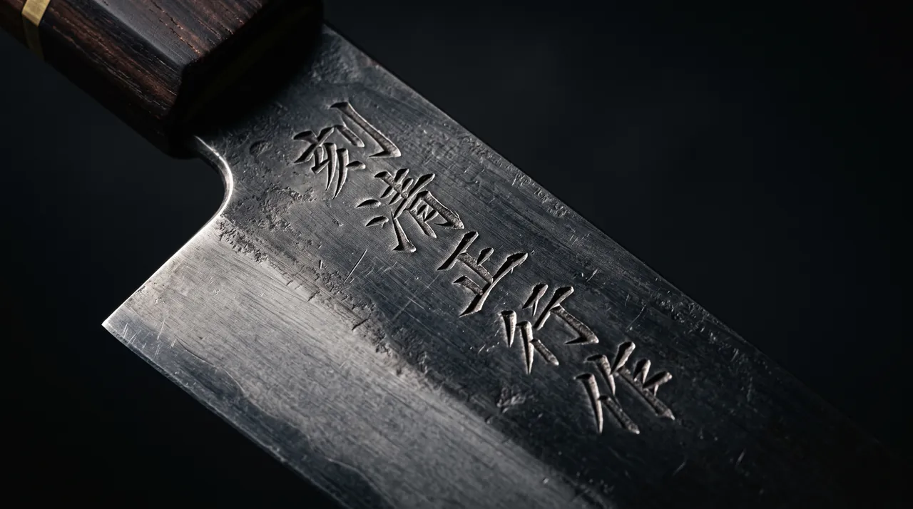 Qué dicen los kanji grabados en tu cuchillo japonés
