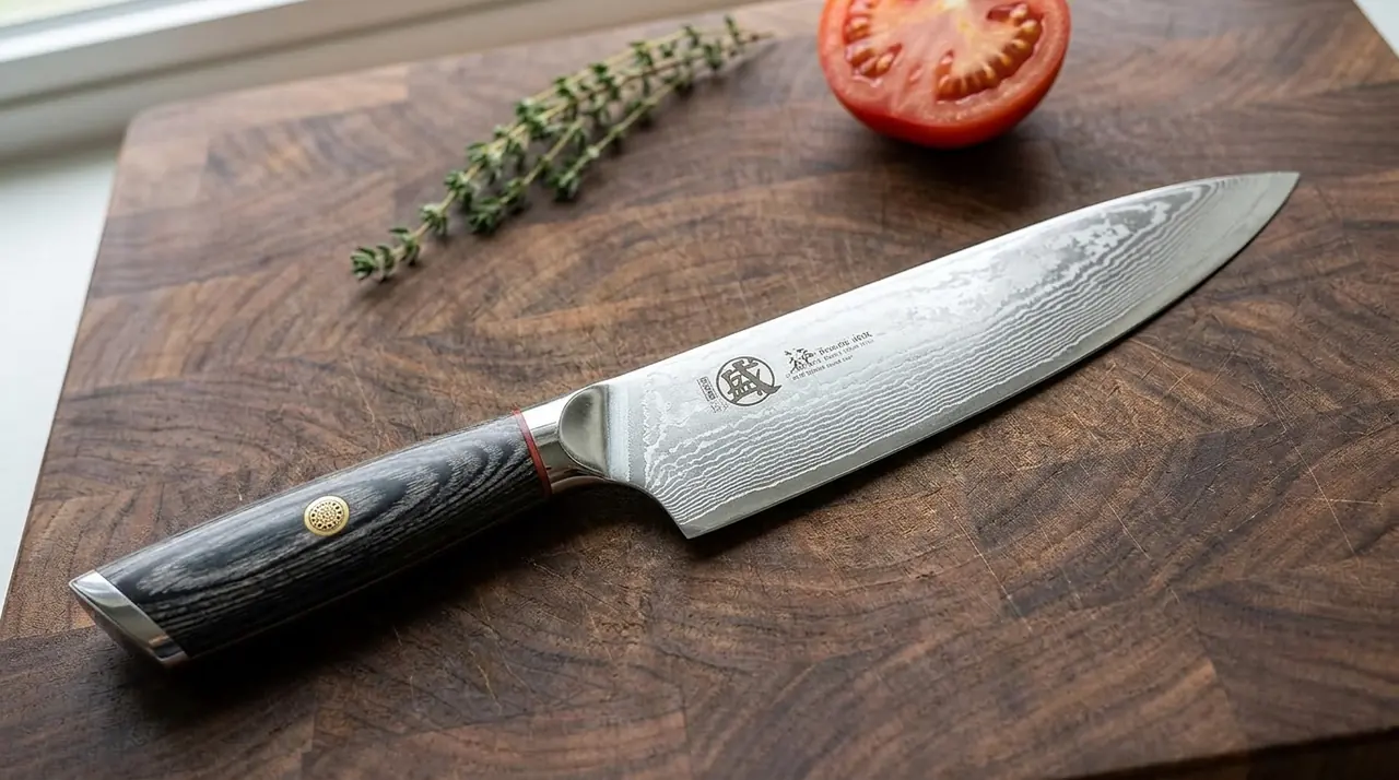 MITSUMOTO SAKARI Gyuto Damasco AUS-10 20 cm